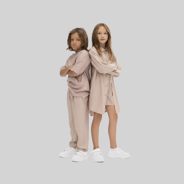 Beige set Silk Touch Kids Oversize